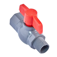 Кран шаровой Plamix PVM-1/2" FM PVC