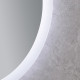 Зеркало Mixxus PLAIN MC10-80 с LED Touch, Anti-fog, димером, регулировкой яркости, часами