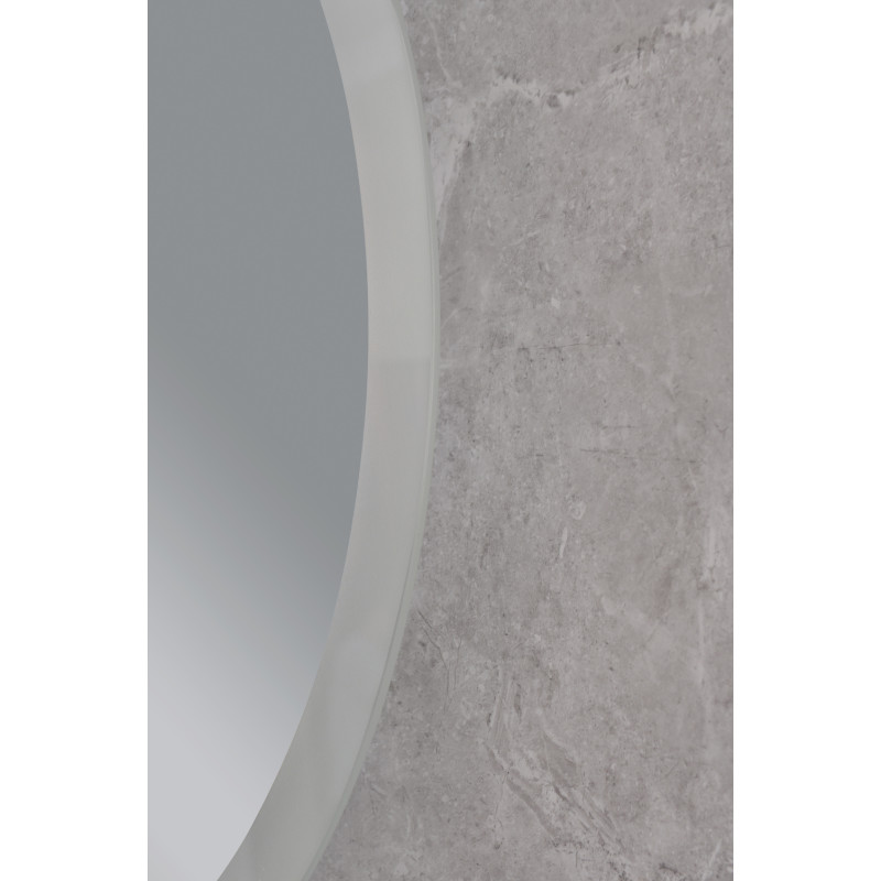 Зеркало Mixxus PLAIN MC10-80 с LED Touch, Anti-fog, димером, регулировкой яркости, часами