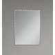 Зеркало настенное Zerix KUBIX MRZ06-450x600-REVERSE прямоугольное с декором