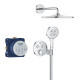 Скрытая душевая система с Rainshower Mono 310 Grohe Grohtherm SmartControl