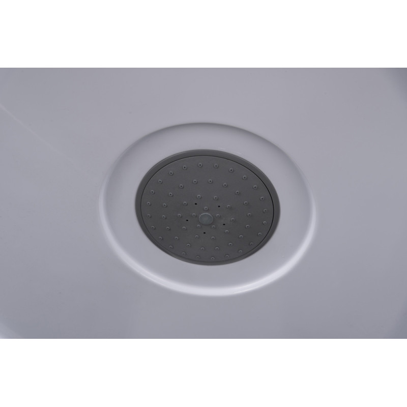 Бокс душевой без гидромассажа Mixxus STRONG SB01-90x90x215-FB SATIN с высоким поддоном