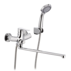 Смеситель для ванны Mixxus Premium PUSH Chr-006 (перекл. кнопкой)
