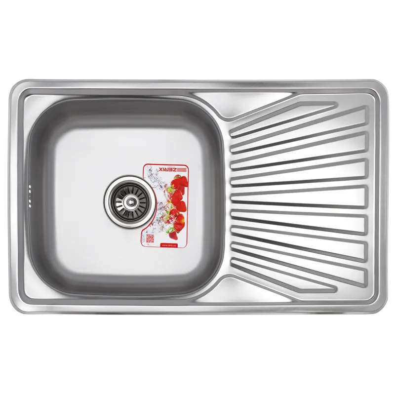 Мойка кухонная Zerix Z7848-08-180D (decor)