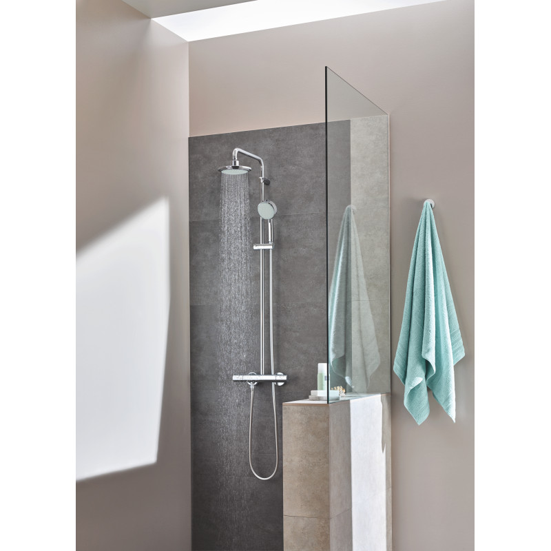 Душова система з термостатом для душу Grohe New Tempesta Cosmop. System