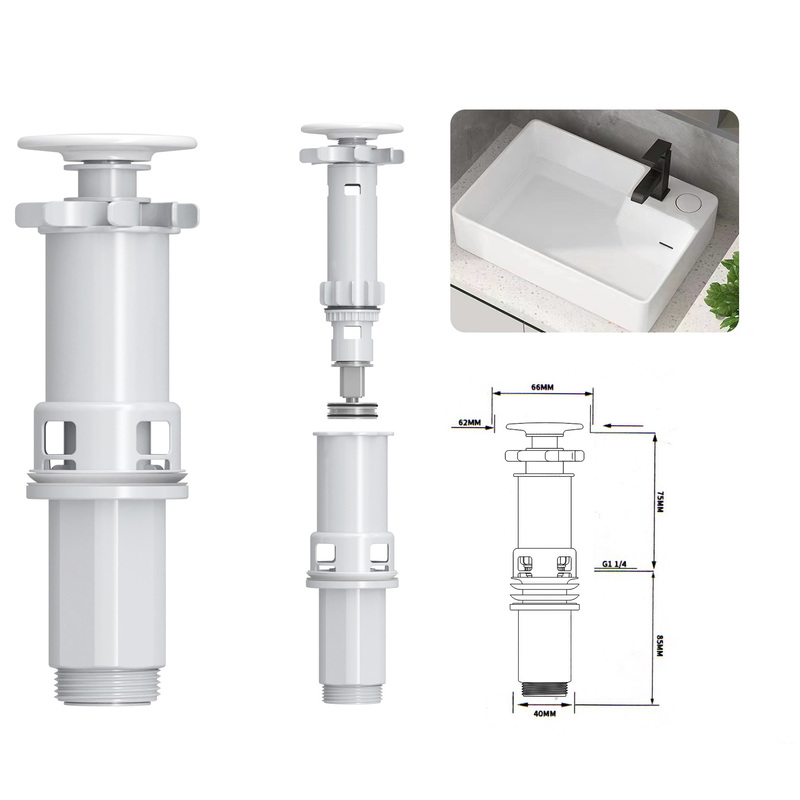 Раковина накладная Mixxus Premium STYLE-0201 520х375х140mm с донным клапаном и отверстием под смеси