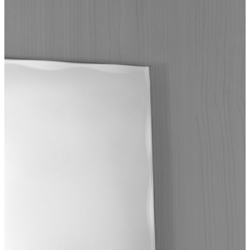 Настінне дзеркало Zerix KUBIX MRZ06-450x600 прямокутне з декором