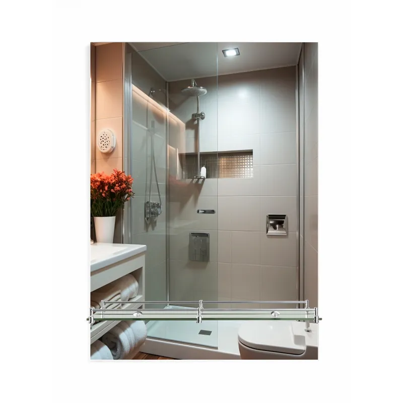 Настінне дзеркало Zerix SANSA MRZ05-600x850x105 прямокутне з полицею