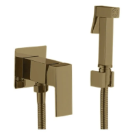 Смеситель для гигиенического душа Haiba KUBUS 002 (INNER) BRUSHED GOLD