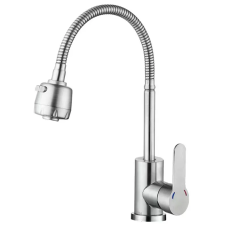 Смеситель для кухни Zerix DAX-011 Reflector из нерж. стали SUS304