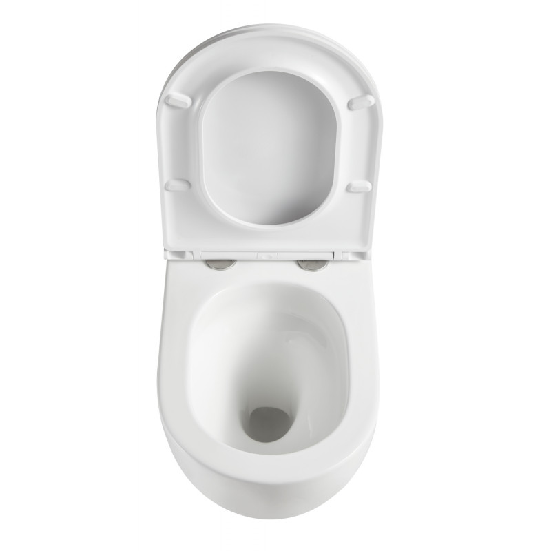 Унітаз підвісний Mixxus Premium Ellipse-0303-T3 520x365x360мм, система змиву Tornado 3.0