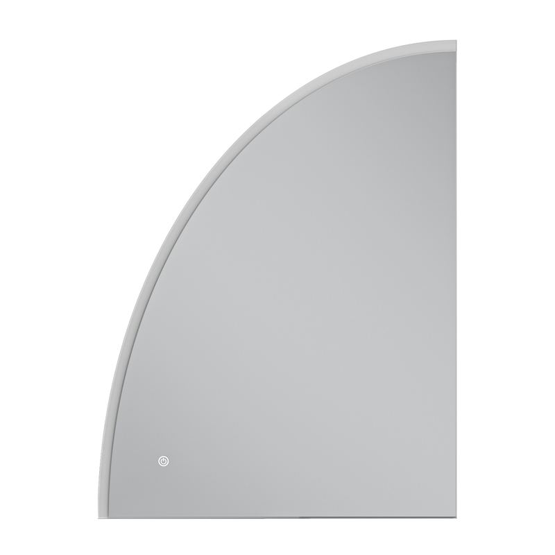 Дзеркало Mixxus Premium TOPPER MS02-75x100 (LED Touch, Anti-fog, димер (3-6,5kK))