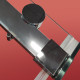 Бічна стінка для кабіни Koer SR SW01-90x200-TR-01 прозоре скло Easy Clean 8мм, хром