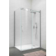 Бічна стінка для кабіни Koer SR SW01-90x200-TR-01 прозоре скло Easy Clean 8мм, хром