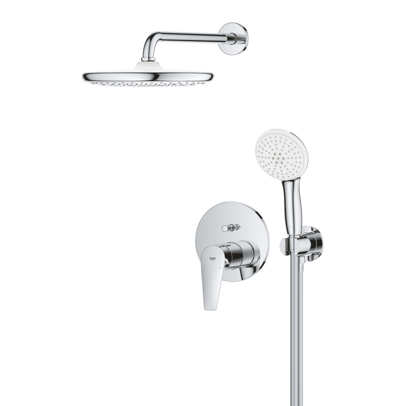 Скрытая душевая система Grohe BauEdge с Tempesta 250