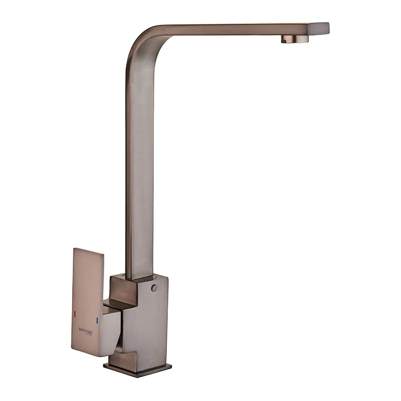 Смеситель для кухни Mixxus KUB-011 Graphite из нерж. стали SUS304 (Цв. графит)