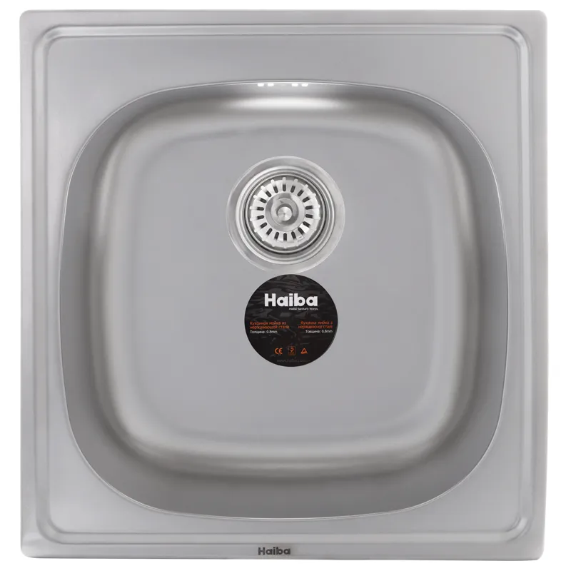 Мойка кухонная Haiba 50x47 (Satin)