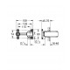 Скрытая часть смесителя для раковины Grohe Non Rapido OHM