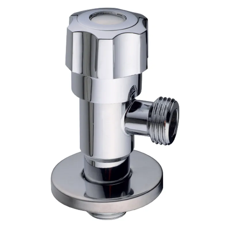 Кран для підключення сантехприладів Champion VAL-06 1/2x1/2 Chrome (нерж. сталь)