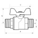 Кран шаровый 1/2" ШШБ (NF.731) Nolf