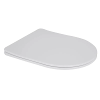 Сидіння-кришка для унітаза Mixxus SEAT COVER BEVEL-2001 з мікроліфтом 455x380x60мм