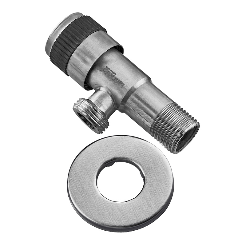 Кран для подключения сантехприборов Mixxus VAL-04-1/2x1/2 с нерж. стали SUS304