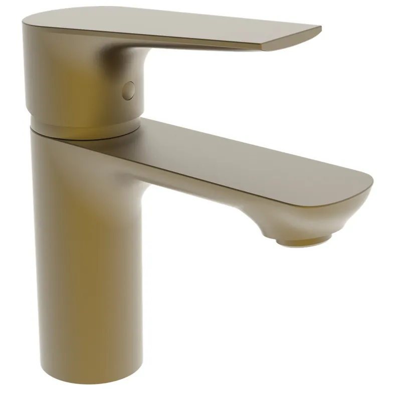 Смеситель для умывальника Haiba Milano 001 BRUSHED GOLD