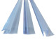 Двері в нішу Koer SR SD05-120x200-TR-01 прозоре скло Easy Clean 6мм, хром