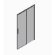 Двері в нішу Koer SR SD05-120x200-TR-01 прозоре скло Easy Clean 6мм, хром