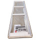 Двері в нішу Koer SR SD05-120x200-TR-01 прозоре скло Easy Clean 6мм, хром