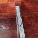 Двері в нішу Koer SR SD05-120x200-TR-01 прозоре скло Easy Clean 6мм, хром