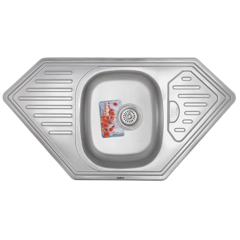 Мойка кухонная Haiba 95x50 (decor)