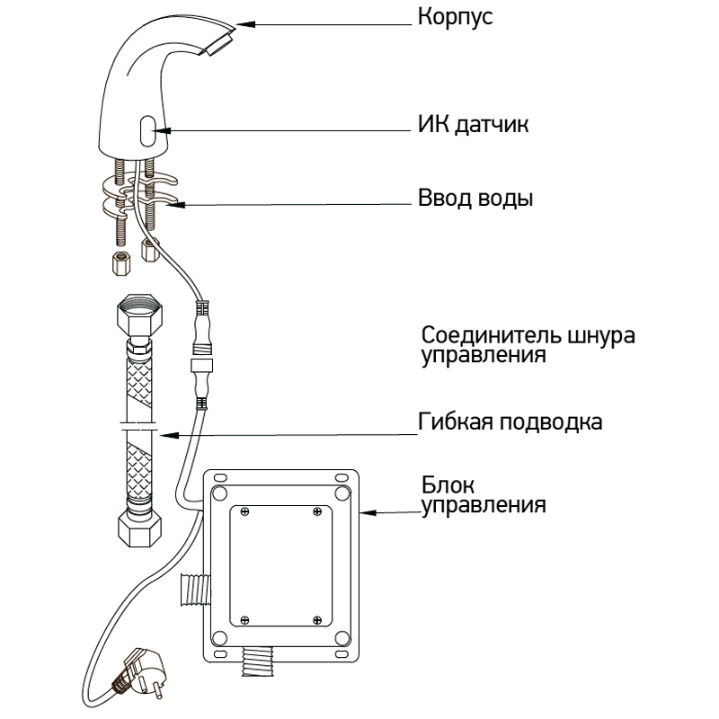 Монокран сенсорний Mixxus Premium TIMO 001