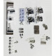Дверь в нишу Mixxus Premium DIVERSE SD01-120x185-TR Chrome прозрачное стекло 5мм