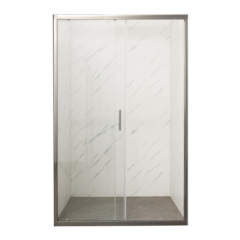 Дверь в нишу Mixxus Premium DIVERSE SD01-120x185-TR Chrome прозрачное стекло 5мм
