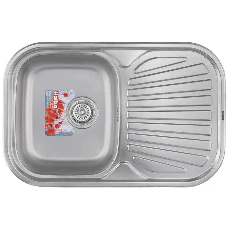Мойка кухонная Haiba 74x48 (Satin)