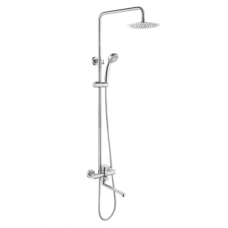Душова колонка зі змішувачем Zerix LR72403-1 SUS304