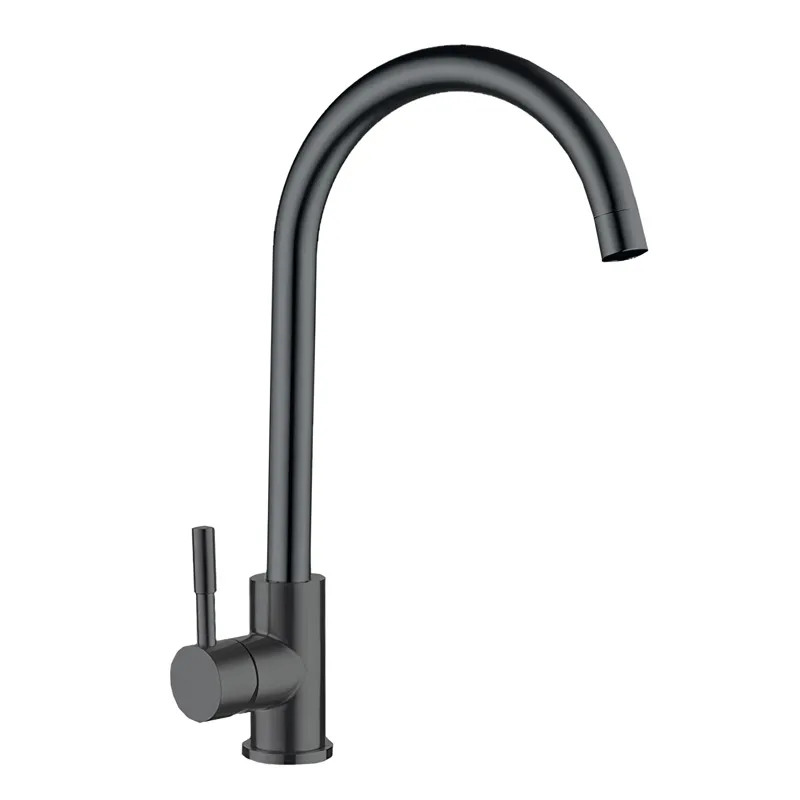 Смеситель для кухни Mixxus SUS-011 graphite из нерж. стали SUS304
