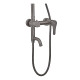 Душевая колонна со смесителем Champion SAP-009-J Graphite (нерж. сталь)