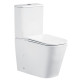 Унітаз-компакт Mixxus QUADRO-0404-T1 660х360х820мм, система змиву TORNADO 1.0