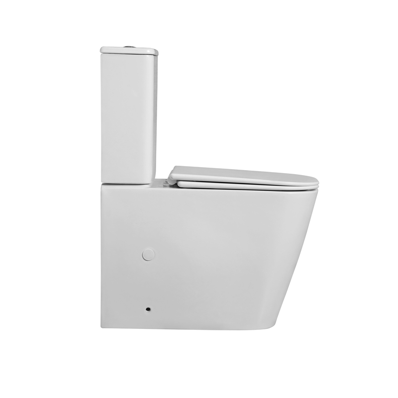 Унітаз-компакт Mixxus QUADRO-0404-T1 660х360х820мм, система змиву TORNADO 1.0