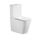 Унітаз-компакт Mixxus QUADRO-0404-T1 660х360х820мм, система змиву TORNADO 1.0