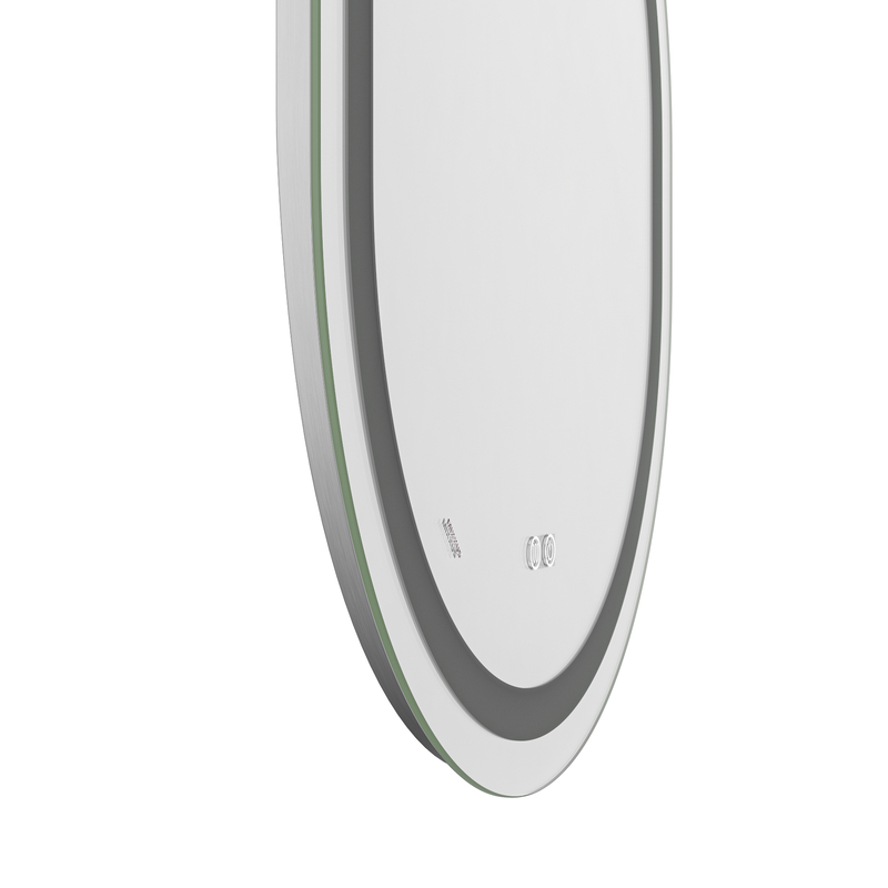 Зеркало Mixxus Premium ELLIPSE MV05-80x70-REVERSE (LED Touch, Anti-fog, димер (3-6,5kK))