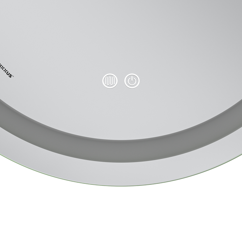 Зеркало Mixxus Premium ELLIPSE MV05-80x70-REVERSE (LED Touch, Anti-fog, димер (3-6,5kK))