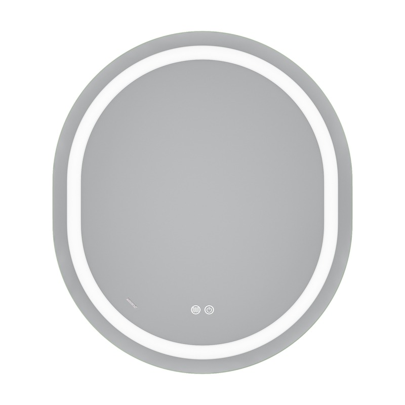 Зеркало Mixxus Premium ELLIPSE MV05-80x70-REVERSE (LED Touch, Anti-fog, димер (3-6,5kK))