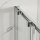 Душова кабіна без піддону Mixxus Premium DIVERSE SC03-120x80x195-TR Хром прозоре скло 6мм (