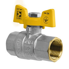 Кран кульовий Koer KG.207 - 3/4" FF ГГБ (газ)