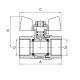 Кран шаровый Koer KG.207 - 3/4" FF ГГБ (газ)