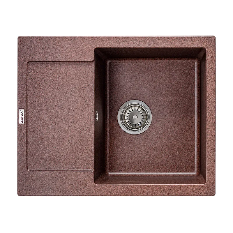 Мойка Zerix ZS-6250S-12 Коричневая