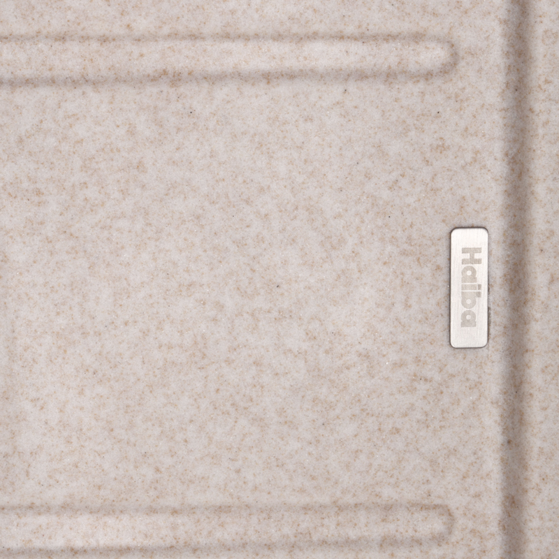 Мийка кухонна Haiba HB8210-G319 пісок 620x500x200